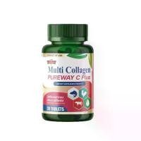 ราคา Vitamate Muti Collagen Pureway C Plus - โปรตีนคอลลาเจน 6 ชนิดจากวัว, ปลาและไข่ - 30 เม็ด (1730962437551261894)