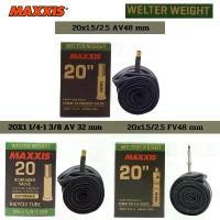 ราคา ยางในจักรยาน MAXXIS Welter Weight 20x1.5/2.5 FV48mm AV48mm (1732069883229603006)