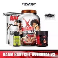 ราคา [ชุดโปรโมชั่นเซ็ต] BAAM BURN OVERHEAT V3 5 LB เวย์โปรตีนจากฟิตเวย์ WHEY PROTEIN (1731697936234023360)