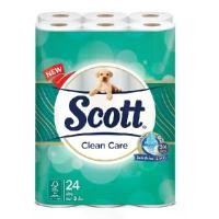 ราคา [COD] SCOTT กระดาษชำระ ขนาดจัมโบ้ รุ่น Clean Care (แพ็ค 24 ม้วน) (1731834480854664375)