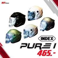ราคา หมวกกันน็อค open Face / INDEX PURE 1 ราคา 465.- เท่านั้น (ขนาดศีรษะ 59-60 cm.) คําแนะนําผลิตภัณฑ์ใหม่ของเดือนนี้ ชุด สี บังลม 125 แท้ 110 ตรอ สีแดง อะไหล่ เดิม (1732281591317956068)