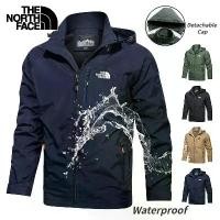 ราคา The North Face เสื้อแจ็คเก็ตกันลมและกันน้ำสำหรับผู้ชาย พลัสไซส์ (M-5XL) (1731474389641496530)