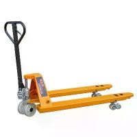 ราคา แฮนลิฟท์ Hand Pallet ขายกเสริมเหล็กหนา 2ตัน กว้าง 550mm รถลากพาเลท (1732156141205554908)