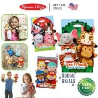 ราคา [พร้อมส่ง] ( USA) ตุ๊กตามือ ตุ๊กตาหุ่นมือ ตุ๊กตาสัตว์ Hand Puppet Farm Safari Melissa & Doug อาชีพ หลากรุ่น 9080 9081 9086 (1731792631261135925)