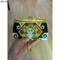 ราคา ขาย ร้อน กระเป๋าลูกปัดใบเล็กงานแบรนด์ Dimond Hand-bag มือสอง ของแท้% สภาพยังสวย (1731726735121615584)