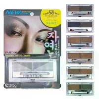 ราคา Nice Shop Eyebrow Powder เขียนคิ้วตลับ 2 ช่อง [No.404] พร้อมแปรงหัวตัดและแปรงเบลน (1731220013909509455)