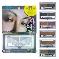 ราคา COD Nice Shop Eyebrow Powder เขียนคิ้วตลับ 2 ช่อง [No.404] พร้อมแปรงหัวตัดและแปรงเบลน (1731772036055336141)