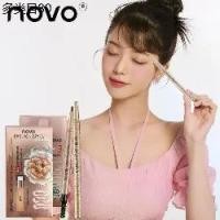 ราคา ขายดีประจำเดือนนี้ ดินสอเขียนคิ้วแบบหมุน NOVO แถมไส้ดินสอ+บล๊อกคิ้ว3ชิ้น NOVO FASHION BROW Eyebrow โนโว No.5146 (1732037971709166689)