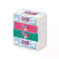 ราคา [COD] Scott Soft Box Facial Tissue 120 Sheets x 4 Packs.สก๊อตต์ ซอฟท์บ๊อกซ์ กระดาษเช็ดหน้า 120 แผ่น แพ็ค 4 ห่อ (1732468922059097246)