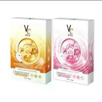 ราคา (กล่องx6ซอง)(1ซอง) Vit C Bio Facial Mask มาร์คน้องฉัตร มาร์ควิตซีเกาหลี / วิตซี Vit C Magnat Eye (1732205972196198139)