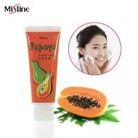 ราคา COD Mistine Papaya Facial Foam 100 g. มิสทีน สูตรผสมมะละกอ โฟมล้างหน้า โฟมมะละกอ โฟมทำความสะอาดผิวหน้า (1 หลอด) (1731814550699214095)