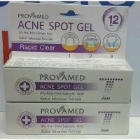 ราคา Provamed Rapid Clear Acne Spot Gel โปรวาเมด เจลแต้มสิว สูตรเร่งด่วน สำหรับ สิวอักเสบ สิวหัวหนอง ขนาด 10 กรัม (1732622732742985029)