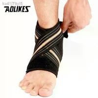 ราคา AOLIKES 1Pcs Sport Breathable Ankle Brace Protector Adjustable Ankle Support Pad Protection Elastic Brace Guard Support COD (1731884671391597854)