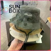 ราคา SUN BOX สำหรับทุกเพศ หมวกชาวประมง ผ้าสีพื้น งานปักลายเทือกเขา หมวกเดินทาง แฟชั่น ป้องกันแสงแดด หมวกบักเก็ต กลางแจ้ง (1732652049430774827)