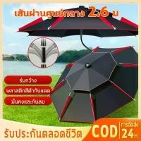 ราคา 【รับประกัน50ปี】ร่มตกปลาพับ ร่มตกปลา 2.6m ร่มสนาม ร่มตกปลาแบบสองชั้น ร่มตกปลาชิงหลิว ปรับได้ 360° แรเงา ร่มตกปลากัน uv (1732501420554355937)