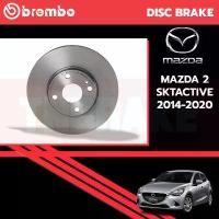 ราคา ฺBrembo จานเบรค หน้า MAZDA 2 1.3 1.5D SKYACTIV 14-ON / MX-5 ND 15-ON / UV ตรงรุ่น BREMBO 09.D065.11 (1732532624933095338)