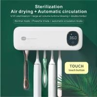 ราคา เครื่องฆ่าเชื้อแปรงสีฟัน, พร้อมหลอด UV และ LED UVC, ที่ใส่แปรงสีฟัน, ติดผนัง, เหมาะสำหรับแปรงสีฟันออร์แลนโดและรุ่นอื่น ๆ (1731748443771339938)