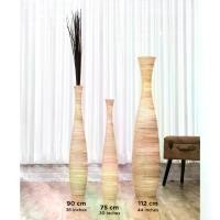ราคา ฉากกันห้อง ของแต่งร้านVasora Large Floor Vase แจกันไม้ทรงสูง แจกันไม้มะม่วง แจกันทรงขวด แจกันสไตล์มินิมอล ขนาด 6 x 35 นิ้ว แจกันแขวน "ที่กันห้อง (1732550594108294434)