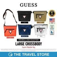 ราคา Guess ORIGINALS LARGE CROSSBODY Square Shoulder Bag | Originals Logo Collection (OL703192) กระเป๋า (1731810196985121011)