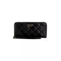 ราคา GUESS กระเป๋า LAUREL SLG LARGE ZIP AROUND รุ่น GG8500146 สีดำ (1731322925262342918)