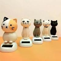 ราคา ตกแต่งรถแมว, พลังงานแสงอาทิตย์, ของเล่นแมวการ์ตูน, ตกแต่งแดชบอร์ด, ตุ๊กตาหัวสั่นแสงอาทิตย์, แมวดำ, ตกแต่ง Gadget ขนาดเล็ก (1732225210614383720)