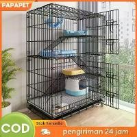 ราคา Cat Cage Cat Villa สามชั้น/สองชั้น Cat House Cat Cage สำหรับบ้านพื้นที่ฟรีรังแมวกรงแมวกรงแมวกรงแมวกรงแมวกรงแมวกรงแมว (1732616198162777725)