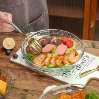 ราคา ถาดอบจาแก้ว ทนอุณหภูมิสูง โปร่งใส เหมาะสำหรับเตาอบไมโครเวฟ ทนความร้อน จานผลไม้พิเศษ เหมาะสำหรับใช้ในครัวเรือน จานทำความร้อน จาน peter rabbit พลาสติก ใส เบอร์ 45 ช้อน โปลิ (1731651442988255122)