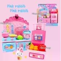 ราคา ชุดครัวกระต่าย Pink Rabbit ครบเซต 15 ชิ้น ทั้งตู้เย็น เตา หม้อ ผักผลไม้จิ๋ว สีชมพูน่ารัก #ของเล่นเด็ก #ครัวจิ๋ว #pinkrabbit #ของเล่นเสริมพัฒนาการ (1729650067738364408)