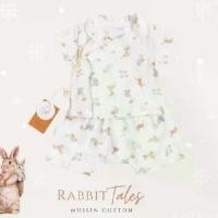 ราคา ชุดเสื้อผูก พร้อม กางเกง แขนขาสั้น ผ้ามัสลิน ลายกระต่าย Collection Rabbit Tale( Bi87 ) เด็ก เด็กแรกเกิด ทารก เด็กผู้ชาย เด็กผู้หญิง ฝ้าย สบาย ระบายอากาศได้ (1729692178953111828)