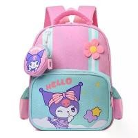 ราคา กระเป๋าเป้เด็กคุณภาพสูงสําหรับผู้หญิง kuromi กระเป๋าเป้สะพายหลังผู้หญิง กระเป๋าเป้ไดโนเสาร์ กระเป๋านักเรียนไดโนเสาร์ กระเป๋าก่อนวัยเรียน ผ้าใบ beg school (1732625317458577068)