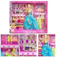 ราคา ตุ๊กตาเจ้าหญิง Beauty Charming Girl ตุ๊กตาบาร์บี้เปลี่ยนชุด พร้อมมงกุฎ รองเท้า น่ารักมากคะ (1732647181303055657)