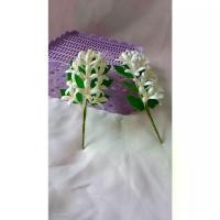 ราคา จัดส่งภายในประเทศไทย ดอกปีบ ดอกกาสะลอง ช่อดอกปีบ ดอกไม้สำหรับเสียบผม ดอกไม้ปั้นจากดินไทย Fashion accessories (1732634481094722941)