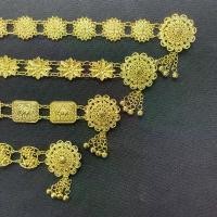 ราคา Accessories เครืองประดับโบราณเข็มขัดดอกไม้อีสานชุดล้านนาไทหัวเข็มขัดุดเงินเข็มขัดชุดไทย โบราณสีทอง (1731141306000050654)