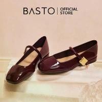 ราคา 【Flora Dream】BASTO Women's Mary Jane Flat Shoes รองเท้าแมรี่เจน นิ้วเท้าเหลี่ยม ส้นเตี้ย M3173 M1111 (1731463343785477365)