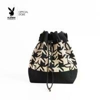 ราคา PLAYBOY รุ่น Knitzy Women's Bag(R) กระเป๋าสะพายข้างไหมพรมผู้หญิง รหัส ST-BS252PB132-BK ดีไซน์ทรงขนมจีบ ไหมพรมถักลายโลโก้ สีVanilla Night (1731713086385587343)