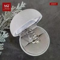 ราคา MT แหวนเงินแท้ งูเลื้อย งานรมดำ ไซส์ 54 56 925 Sterling Silver Ring (sr203) Jewelry มณีธารา จัดส่งจากกทม (1732562255231288482)