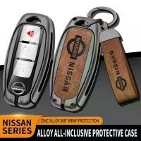 ราคา เคสกุญแจรถอัจฉริยะ, หนังแท้, ที่ใส่เปลือก Fob, ตัวป้องกันสำหรับ Nissan Xtrail, Almera, Serena, March, Micra, Livina, Juke, Leaf Note, Cube, Kicks, Terra, Tiida, โซ่จัดแต่งทรงผมโล (1731211868991489723)