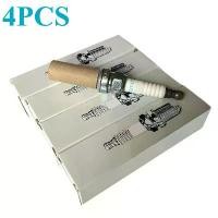 ราคา LZKAR6AP-11 22401-ED815 หัวเทียน สำหรับ Nissan Micra, March, Note, Tiida, X-Trail, Cube, 22401 ED815, LZKAR6AP11, 22401ED815, ชุด 4 ชิ้น (1732149820554315681)