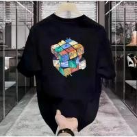 ราคา เสื้อผ้าผู้ชายยอดนิยม Rubiks cube เสื้อยืดสีขาว เสื้อผ้าผู้ชายที่ดูดซับเหงื่อด้วยผ้าฝ้าย เสื้อผ้าผู้ชายที่เย็นสบายและระบายอากาศได้ดี เสื้อผ้าผู้ชายที่มีแนวโน้ม คุณภาพ เสื้อผ้า เส (1731676792498128292)