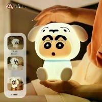 ราคา ข้าวปั้น!】 ไฟกลางคืนรูปหมาปูน่าสุดน่ารัก Crayon Shin โคมไฟกลางคืน ดีไซน์ระเบิดอินเทอร์เน็ต แสงนุ่ม ปกป้องดวงตา น่ารัก ขนาดเล็ก เหมาะสำหรับข้างเตียงในห้องนอน ชาร์จใหม่ได้ ibloom เ (1732233033284814176)
