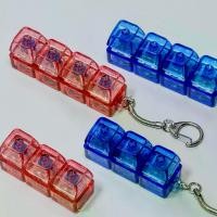 ราคา พวงกุญแจเครื่องทดสอบสวิตช์, วัสดุพีซีโปร่งใส, ของเล่นอยู่ไม่สุขแบบกล, พร้อมเสียงและไฟหลากสี art toy fidget cube (1732421457138059098)