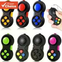 ราคา แผ่นอยู่ไม่สุขที่มี8ฟังก์ชั่นอยู่ไม่สุข,คอนโทรลเลอร์อยู่ไม่สุขลดความเครียด,fidget Cubeของเล่นบรรเทาความเครียดและความวิตกกังวลของเล่นสําหรับเพิ่มสมาธิสั้นออทิสติกเด็กและผู้ใหญ่ (1731904048289383781)