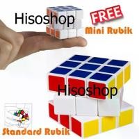 ราคา Puzzle Rubik's Cube ลูกบิด รูบิค ลูกบาศก์ 3x3x3 นิ้ว ช่วยฝึกสมอง เพิ่มไอคิว (1729627631202961912)