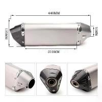 ราคา ท่อไอเสียรถจักรยานยนต์, Universal, 51mm, ทำจากคาร์บอนไฟเบอร์, พร้อมอุปกรณ์เสริมสำหรับ RC390, MTO7, MT09, FZ6, R6, CBR300, CBR500, Z900, Z650, Z800, รวมท่อไอเสีย (1732135668742456834)