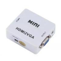 ราคา สินค้าขายดี X-Tips HDMI to VGA Adapter แปลง HDMI ออก VGA พร้อม AUX 3.5 มม. ของแท้ (1732598694672893792)