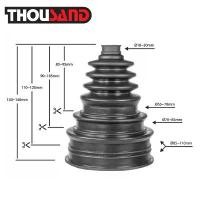 ราคา (มีใบกำกับภาษี) Thousand KS2257 ชุดยางหุ้มเพลาขับชนิดยืดหยุ่นพิเศษ / สำหรับเครื่องถ่างยางหุ้มเพลา / รุ่น Universal (1732084564639581916)