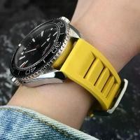 ราคา สินค้าแนะนำ ขายร้อน Fkm สายคล้อง 19/20/22/24 มม.สําหรับ Swatch X Omega MoonSwatch Universal Quick Release Fluoro สายรัดข้อมือยางสําหรับ Seiko Casio นาฬิกา (1732657488281700204)