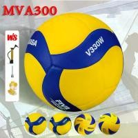 ราคา FIVB Official วอลเลย์บอล ลูกวอลเล่ย์บอล อุปกรณ์วอลเลย์บอล Mikasa MVA 200 หนังPU นุ่ม Volleyball ไซซ์ 5 (1731053423938013974)