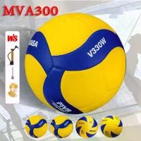 ราคา FIVB Official วอลเลย์บอล ลูกวอลเล่ย์บอล อุปกรณ์วอลเลย์บอล Mikasa MVA 200 หนังPU นุ่ม Volleyball ไซซ์ 5 (1731757856935741658)
