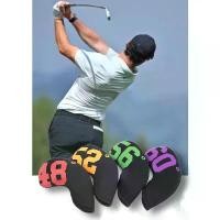 ราคา แนะนำ ปลอกครอบหุ้มชุดกอล์ฟเหล็กสั้น Head cover iron golf set (1732286417819109508)